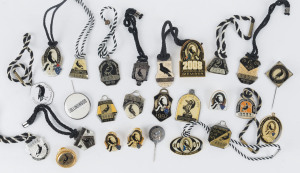 COLLINGWOOD: A collection of badges, pins and membership medallions, circa 1960s - 2000s. (27).