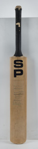 WEST INDIES 1976: A full-size "SP" brand bat, signed to the front of the blade by members of the touring party in England