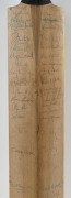 WEST INDIES 1976: A full-size "SP" brand bat, signed to the front of the blade by members of the touring party in England - 3