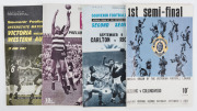 The Football Record: Special editions for the 1967 1st Semi-Final (Geelong v Collingwood); the 2nd Semi-Final (Carlton v Richmond);&nbsp; the Prelim. Final (Geelong v Carlton) and the Grand Final (Geelong v Richmond).Also, the Football Record for the Interstat - 2
