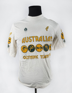 1976 Australian Olympic Team t-shirt and wind-cheater. (2).