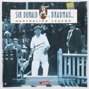 DON BRADMAN: A collection of four books about him, all signed by him for the collector; "Bradman : A Biography.." by Michael Page (1990); "Bradman : What they said about him" by Barry Morris (1994); "Bradman ; An Australian Hero" by Charles Williams; and, - 4