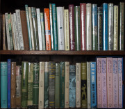 A CRICKET LIBRARY: A large quantity of books, mainly about Australian cricket and cricketers but also strong in English content. Mixed condition and with a degree of duplication, but includes many useful books in hard cover and with dust jackets. Inspecti - 3