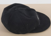 RICHARD HADLEE, NEW ZEALAND TEST CAP, circa 1988 Richard John HADLEE (Canterbury, Nottinghamshire, Tasmania & New Zealand, 1971-90). New Zealand black cloth Test Team cap, by Albion C&D of Australia, with embroidered "silver fern" emblem of New Zealand to - 4