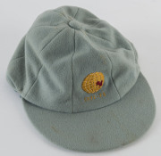 INTIKHAB ALAM'S WORLD XI 1971-72 CAP, pale blue wool, with embroidered logo & "1971-72" on front. Good condition, match used. - 4