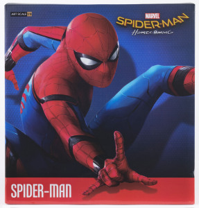 SPIDER-MAN Marvel Comics Iron Studios Battle Diorama series statue, 1/10 scale in original box