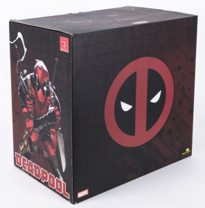 DEADPOOL Marvel Factory Entertainment Premium Motion Statue #3 Rocket Ride in original box