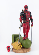 DEADPOOL Marvel Comics Ikon Collectables statue limited edition 96/1000, 1/6 scale in original box, ​some damage to the box, toy near mint. - 2