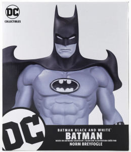 BATMAN DC Comics Black and White Batman based on artwork by Norm Breyfogle, limited edition, in original box