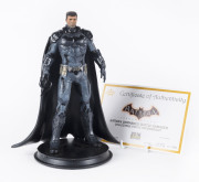 BATMAN DC Comics Arkham Knight 2016 Icon Heroes Convention Exclusive Batman (Unmasked/Battle Damaged) collectible statue paperweight in original box - 2
