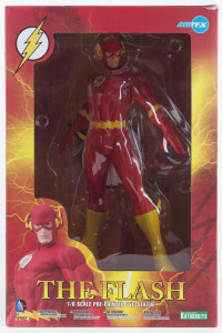 THE FLASH DC Comics ARTFX pre-painted PVC collector's statue, 1/6 scale, Craftsman Kotobukiya, in original box