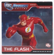 THE FLASH DC Comics, DC Universe Online, DC Direct, limited edition statue based on the art of Jim Lee, in original box
