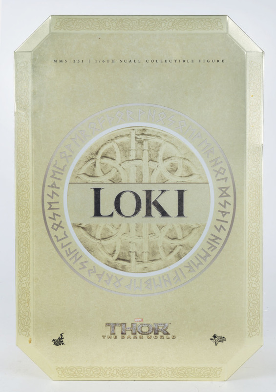 THOR THE DARK WORLD Marvel Movie Masterpieces, Hot Toys LOKI 1/6 scale collectible figure, MMS 231, in original box