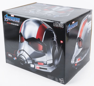 ANT-MAN Avengers Marvel Legends Series electronic helmet with red and blue LED's and premium detailing, in original box