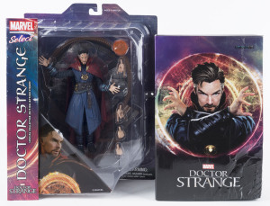DOCTOR STRANGE Marvel Select special collector edition action figure, Diamond Select Toys in original box. Together with DOCTOR STRANGE Marvel Iron Studios collector's statue in original box (box corner damaged otherwise mint), (2 items)
