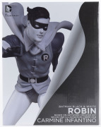 BATMAN DC Comics Black and White ROBIN based on the artwork created by Carmine Infantino, 14.6cm high
