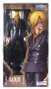 SANJI One Piece black leg Sanji figure by Variable Action Heroes, in original box