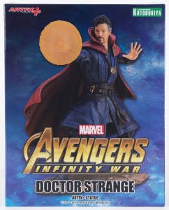 DOCTOR STRANGE Marvel Infinity War ARTFX statue 1/10 scale pre-painted model kit, Craftsman Kotobukiya, in original box