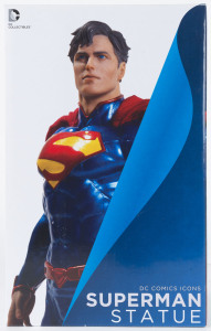 SUPERMAN DC Comics Icon statue sculpted by Gentle Giant Studios, in original box, 26cm high