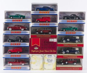 THE DINKY COLLECTION by Matchbox group of 9 boxed cars together 7 Matchbox boxed cars including Models Of Yesteryear, mint condition, (16 items)