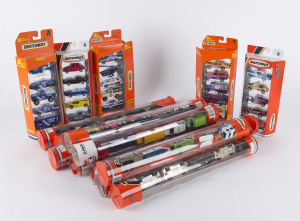 MATCHBOX 5 pack tubes (10) and 5 set Coffert (5), packets have been opened, (75 cars)