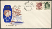 Australia: First Day & Commemorative Covers: 18 Feb.1963: 5d & 2/3 Royal Visit on unaddressed PARADE (Royal Yacht) FDC from FLINDERS PARK, S.A.