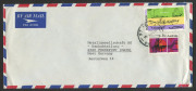 Australia: Decimal Issues: AUSTRALIA: Sept.1971 usage of 10c Oil & Gas (SG.472) plus 20c Australia-Asia on airmail cover from St.Kilda to GERMANY.