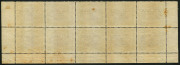 PAPUA: 1929-30 (SG.114) 3d 'AIR MAIL' Overprint, Ash imprint block of 10 (5x2), some toning, MUH. Unit 4 in lower row with variety "white flaw on 3 at right". - 2