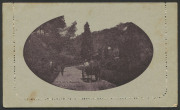 Australia: Postal Stationery - Letter Cards:1913-14 (BW:LC14/84E) 1d Kangaroo Design Original Die Perf 10 in purple brown, "Mt.Lofty Ranges, South Australia" (unframed oval, no sky) illustration, few light tones, unused, Cat. $150. - 2