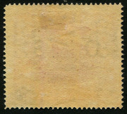 PAPUA: OFFICIALS: 1931 (SG.O66) 2/6 maroon & pale pink, fine MLH single with variety "deformed 6 in RVT". - 2