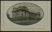 Australia: Postal Stationery - Letter Cards:1914-18 (BW:LC18/97) 1d KGV Sideface Design P12&frac12; Die 1 in sepia on Grey Surfaced Card with Off-White/Cream Interior, "Parliament House, Melbourne" illustration, card sealed, fine unused, Cat $150.
