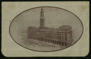 Australia: Postal Stationery - Letter Cards:1914-18 (BW:LC18/105) 1d KGV Sideface Design P12&frac12; Die 1 in brown on Grey Surfaced Card with Off-White/Cream Interior, "Post Office Sydney NSW" illustration (only recorded for Perf 10 printing in Brusden White), 