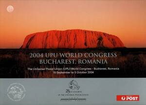 1996-2004; a wonderful accumulation of postal items as issued to a senior delegate to various International Postal conferences. Incl. a wide range of annual packs & albums, P.O. packs, souvenir sheets, presentation packs, FDCs and associated memorabilia f