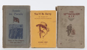 [AUSTRALIAN MILITARY] "The 38TH BATTALION A.I.F." by Eric Fairey [Bendigo, Bendigo Advertiser Pty Ltd, and the Cambridge Press, 1920] 1st edition; 110pp, soft cover.