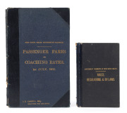 [N.S.W. RAILWAYS & TRAMWAYS] GOVERMENT TRAMWAYS: "RULES, REGULATIONS, AND BY-LAWS for the CONDUCT OF THE TRAFFIC and for the GUIDANCE OF THE OFFICERS AND MEN in the service of the RAILWAY COMMISSIONERS OF NEW SOUTH WALES." [Sydney, William Gullick, Gov.t