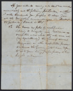 A LETTER HOME John Mulheron, of Windsor NSW, writes in Sept.1853 to his "Dear Brother" : "....if you determine on comeing to this Countrey go to the Bishop and he will direct you how to come to this Country as you must bare in minde I am advanced in years - 2