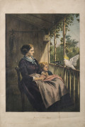 "AUSTRALIAN PETS" colour lithograph supplement from the Illustrated Australian News, December, 1876, sheet size 58 x 38cm