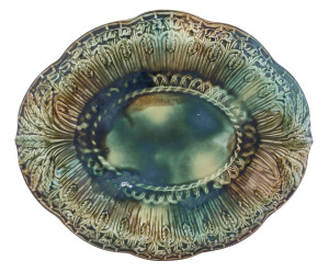 CORNWELLS Pottery bread platter, late 19th century, 33cm across
