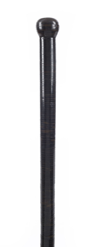 A walking stick, made from baleen segments, 19th century, ​86.5cm high