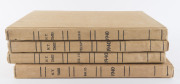 NEW YORK TIMES - WWII ERA: 1940 Jan.16-31, Feb.1-15, Feb.16-29 & Mar.1-15 broadsheets in four bound volumes. Extensive coverage of war in Europe including the HMS Cossack raid of the German "Altmark" prison vessel, freeing 326 British seamen (Feb.18); Mos - 2