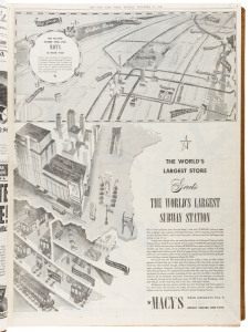 NEW YORK TIMES - WWII ERA: 1940 Oct.1-15 & 16-31, Nov.1-15 & 16-30 & Dec.16-31 broadsheets in five hardbound volumes. The War in Europe is well covered including the Italian invasion of Greece (Oct.28), Roosevelt outlining his plan for Lend-Lease Aid to Britain (Dec.17) and "Havoc in The City" - Germans commencing The Blitz fire bomb attack on London (Dec.31); domestic news includes the World Premiere of Charlie Chaplin's "The Great Dictator" (Oct.15), Roosevelt winning an unprecedented third t
