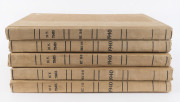 NEW YORK TIMES - WWII ERA: 1940 Oct.1-15 & 16-31, Nov.1-15 & 16-30 & Dec.16-31 broadsheets in five hardbound volumes. The War in Europe is well covered including the Italian invasion of Greece (Oct.28), Roosevelt outlining his plan for Lend-Lease Aid to B - 2