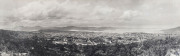 Chester Melvin VANIMAN, (American, 1866-1912). [Hobart Seen from the West], 1904 vintage platinum photograph, panorama, annotated and dated “registered 1904” and signed in negative lower left, 38 x 118cm. Laid down on acid-free backing. Image shows the c