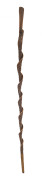 A Maori carved walking stick, New Zealand origin, 19th century, 97cm high