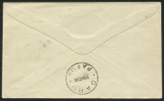 PAPUA - Aerophilately & Flight Covers: 17 Mar.1936 (AAMC.P97) cover flown Port Moresby - Daru on Second Archbold Expedition per flying boat "Kono", signed by pilot R. Archbold, Daru arrival 18.3.36 backstamp. [12 flown].The objectives of the expedition we - 2