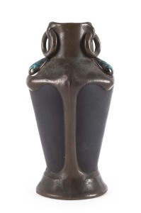 BRETBY POTTERY English Arts and Crafts vase, early 20th century, impressed mark "Bretby, England", 20cm high