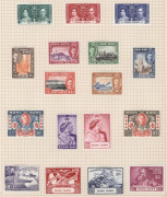 HONG KONG: 1938-70 mint collection with 1938-52 KGVI Definitives to $2 reddish-violet & scarlet and $5 green & violet including 30c yellow-olive SG.151, KGVI commemoratives complete including Silver Wedding set, QEII 1954-62 Definitives to $5, 1961-70 com - 3