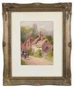 HOWARD GAYE (England, 1849-1925) English village scene watercolour on paper signed lower right "Howard Gaye" - 3