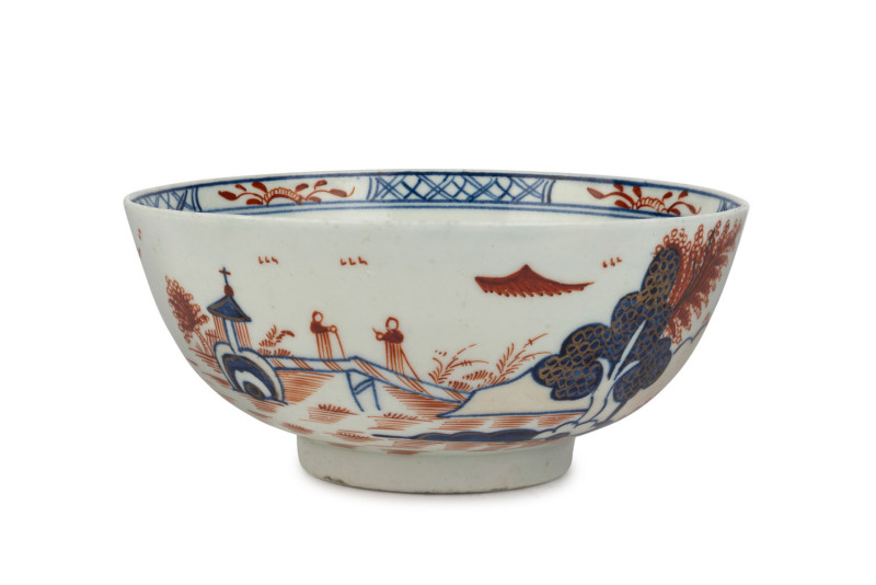 A Chinese Imari porcelain bowl, late Qianlong, circa 1780, 6.5cm high, 14.5cm diameter