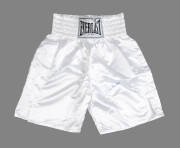 MUHAMMAD ALI, signature on pair of 'Everlast' boxing shorts. With 'Online Authentics' No. OA-8090213.